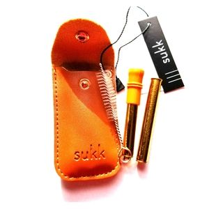 Sukk Stainless Steel Drinking Straw with case &